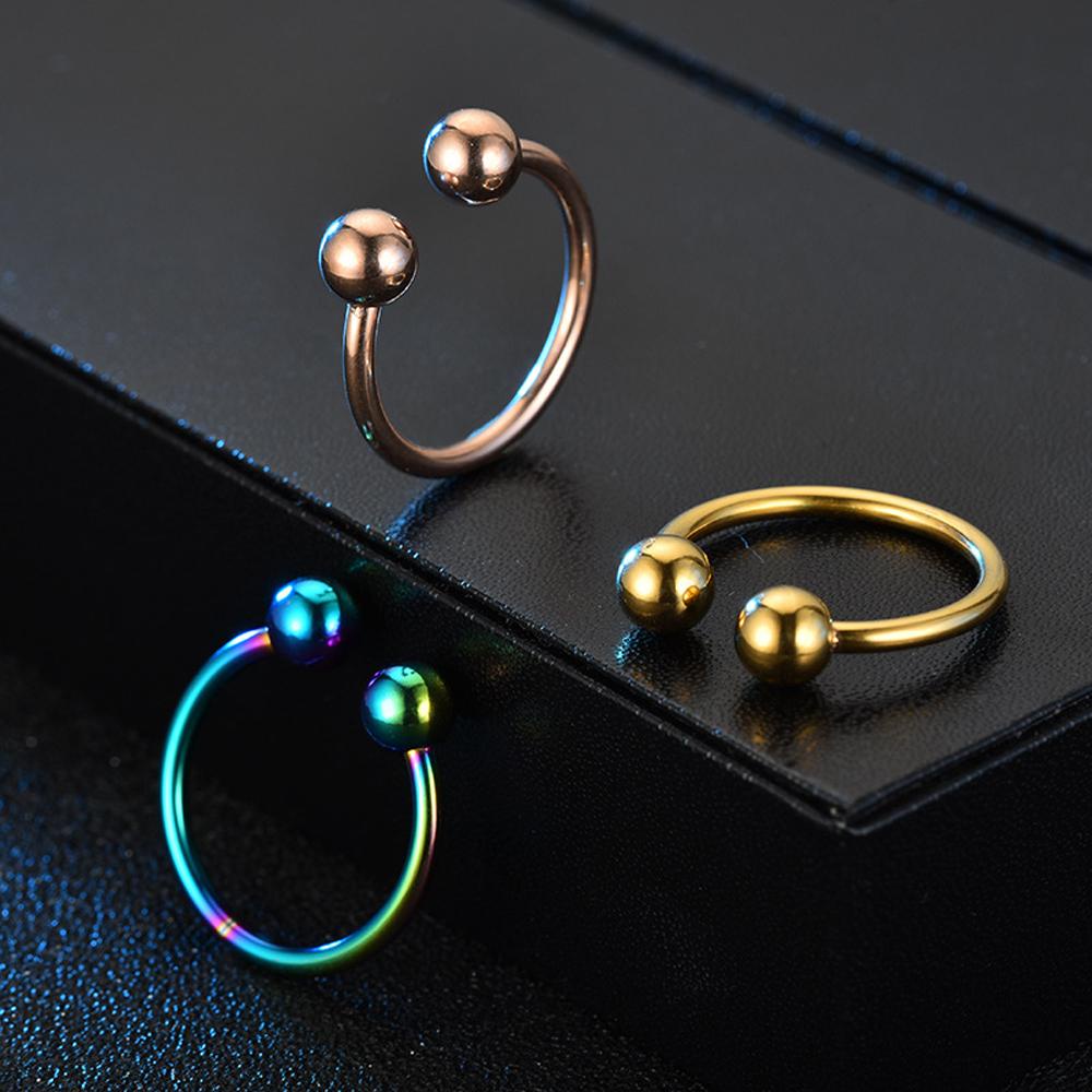 Nhẫn Thép Không Gỉ Thời Trang Cho Nam Và Nữ