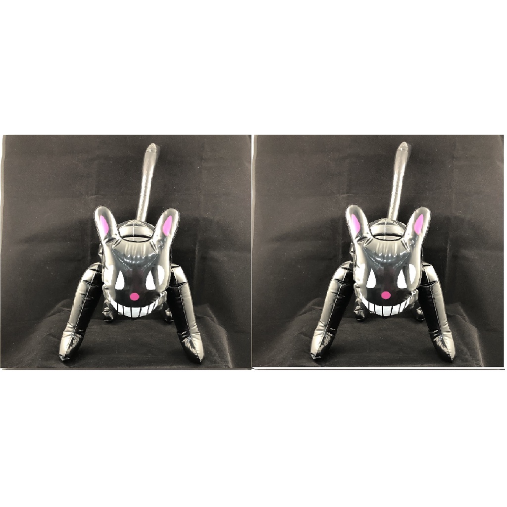 Daiso Halloween Mascot nhựa hình mèo đen