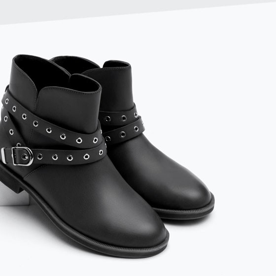 Ankle Boots Zara - Bốt đen xuất xịn