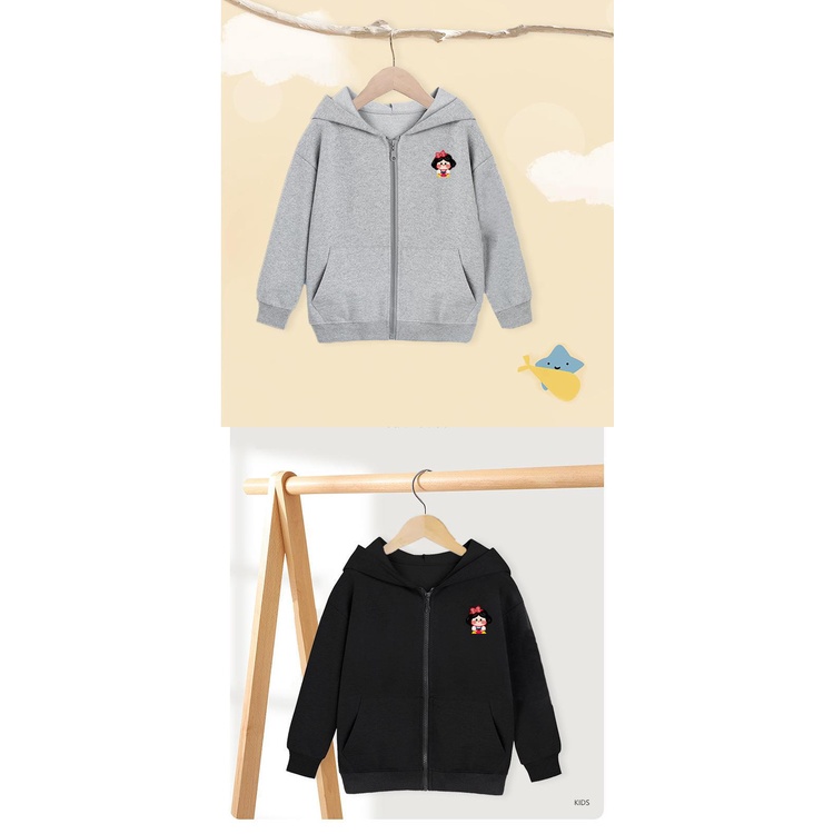 Áo khoác len mỏng IQ ANGEL thời trang thu xuân đáng yêu dành cho bé gái