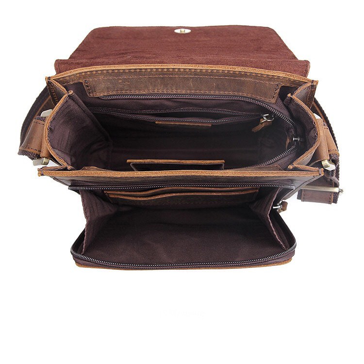 TÚI ĐEO CHÉO DA BÒ NGUYÊN MIẾNG