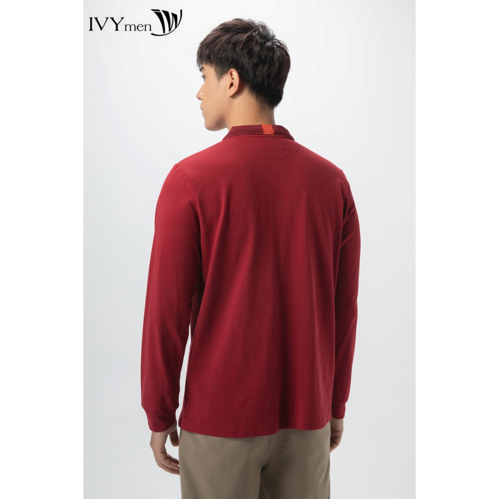 Áo thun nam tay dài IVY moda MS 58E3058
