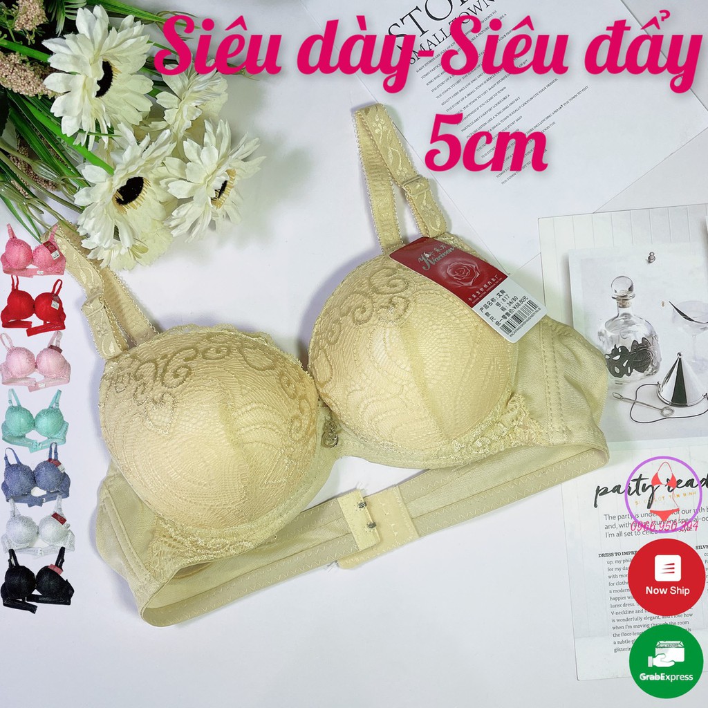 Áo ngực mút dày 5cm siêu nâng ngực cho ngực nhỏ lép MS 817