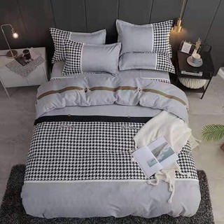 SET CHĂN GA GỐI PHAO COTTON POLY - 042