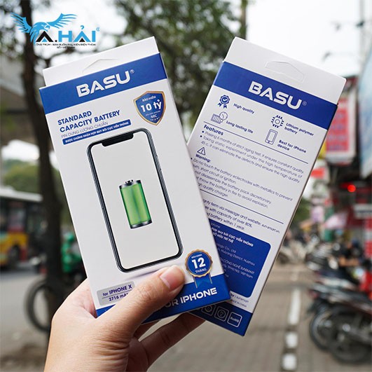 Pin iPhone BASU CAO CẤP - Hàng Chính Hãng