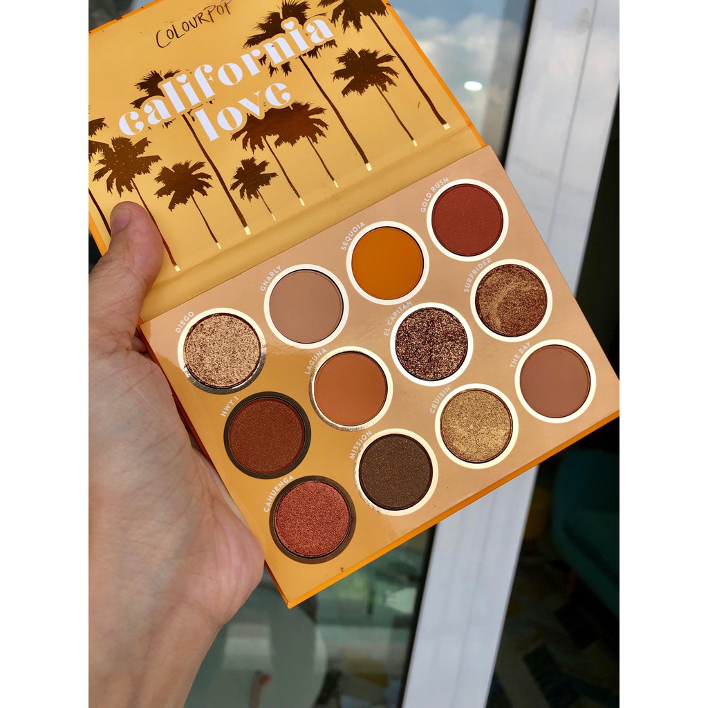 ‼️BẢNG MẮT COLOURPOP CALIFORNIA LOVE EYESHADOW PALETTE