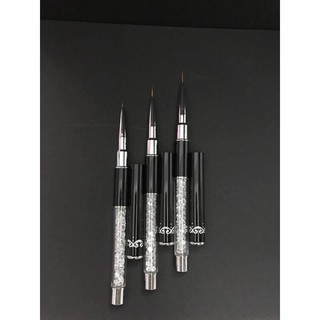 Cọ vẽ nail , Cọ vẽ nét , cọ râu cán đá