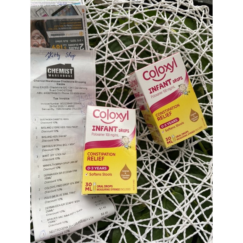 COLOXYL INFANT LỌ 30ML CHÍNH HÃNG