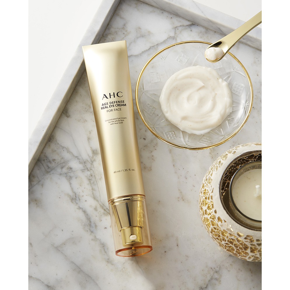 [NEW 2021] Kem Dưỡng Mắt Chống Lão Hóa Cho Toàn Mặt AHC Age Defense Real Eye Cream For Face 10ml | BigBuy360 - bigbuy360.vn