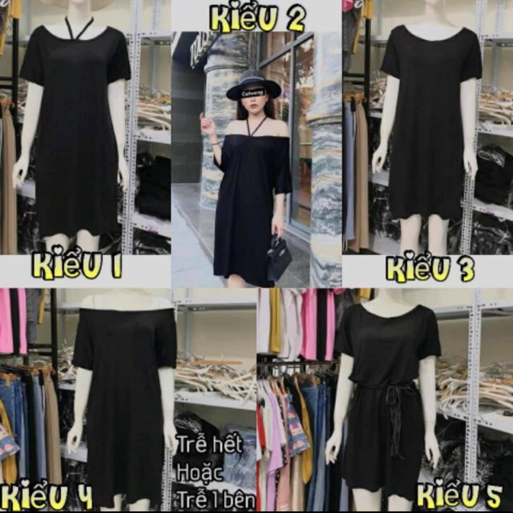 [Kho Sỉ] Váy trễ vai dây cổ 6 kiểu mặc | BigBuy360 - bigbuy360.vn