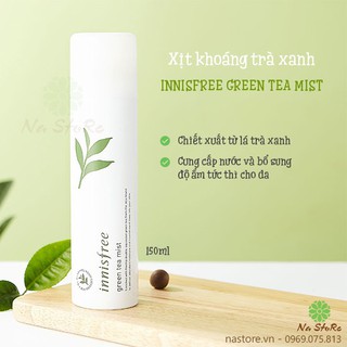 Xịt khoáng Green Tea Mist