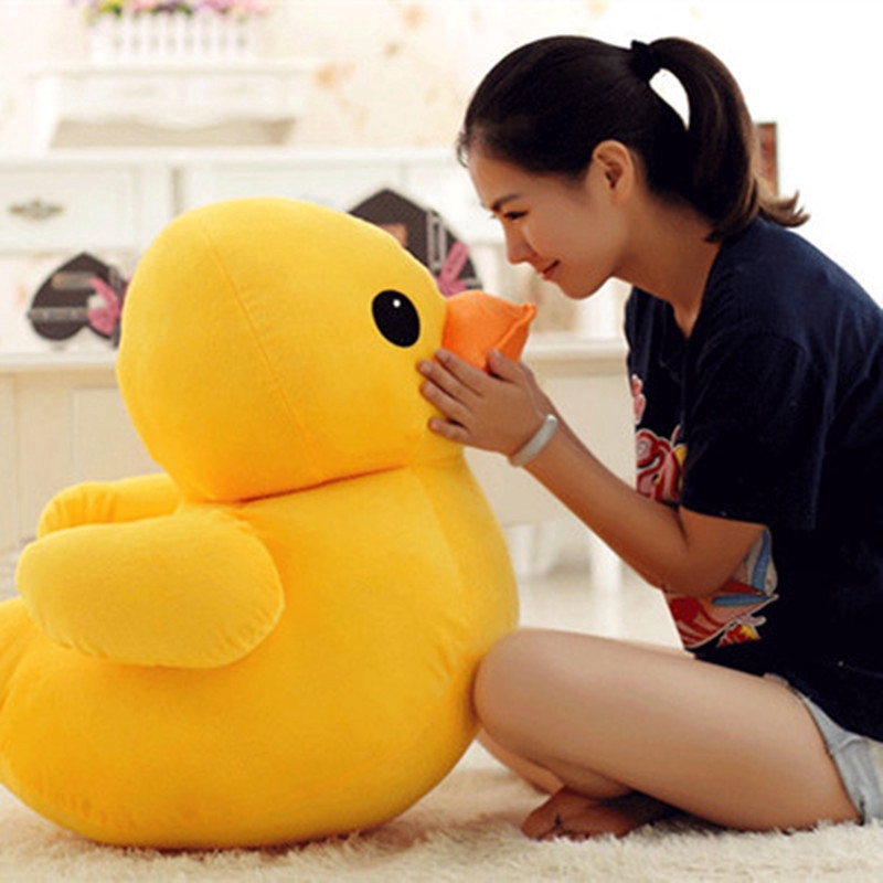 Thú nhồi bông vịt vàng mềm mại 45cm