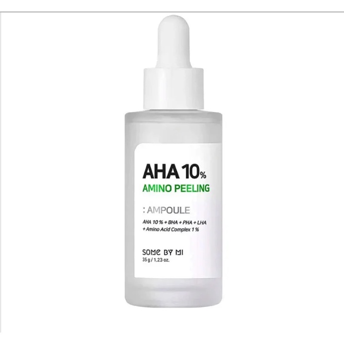 Tinh chất tẩy tế bào chết, sáng mịn, căng bóng da Some By Mi AHA 10% Amino Peeling Ampoule 35g