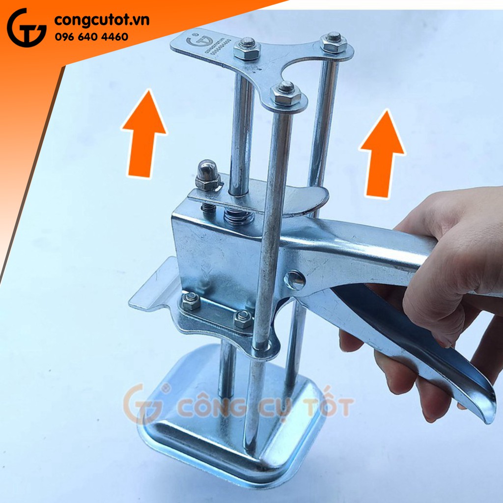 Con đội lấy cốt gạch - dụng cụ kê gạch ốp tường 3 trụ GOODTOOLS thép dày