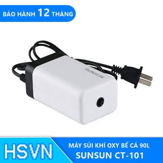 Máy sủi khí oxy cho bể cá 90L SUNSUN CT-101