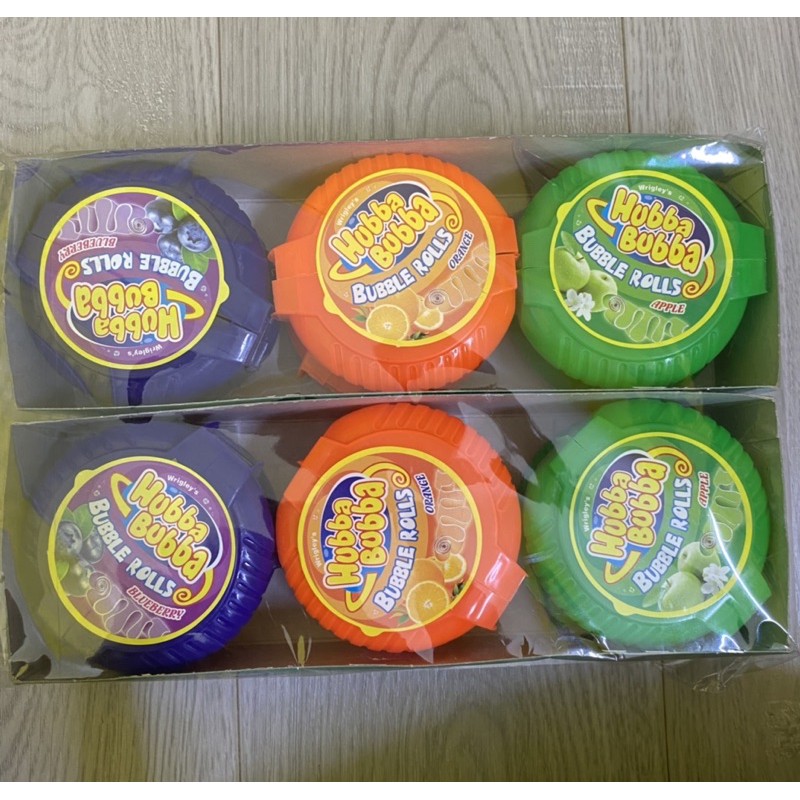 Kẹo gum cuộn lớn siêu dài Hubba Bubba