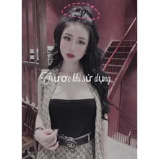 Lược CHẢI TÓC vào nếp giúp xử lý tóc con