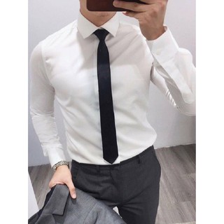 Áo sơ mi nam trơn không nhăn