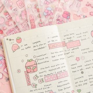 Set 4 tấm sticker Flowertree dễ thương