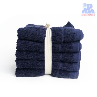Set 5 khăn tắm cao cấp kích thước 40x80 100% cotton - xuất dư Hàn Quốc