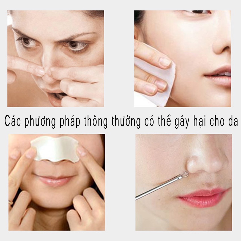Máy Hút Mụn Hút Sạch Tất Cả Các Loại Mụn Với 3 Đầu Hút Thông Minh An Toàn Không Đau Rát Tiện Lợi Làm Sạch Lỗ Chân Lông