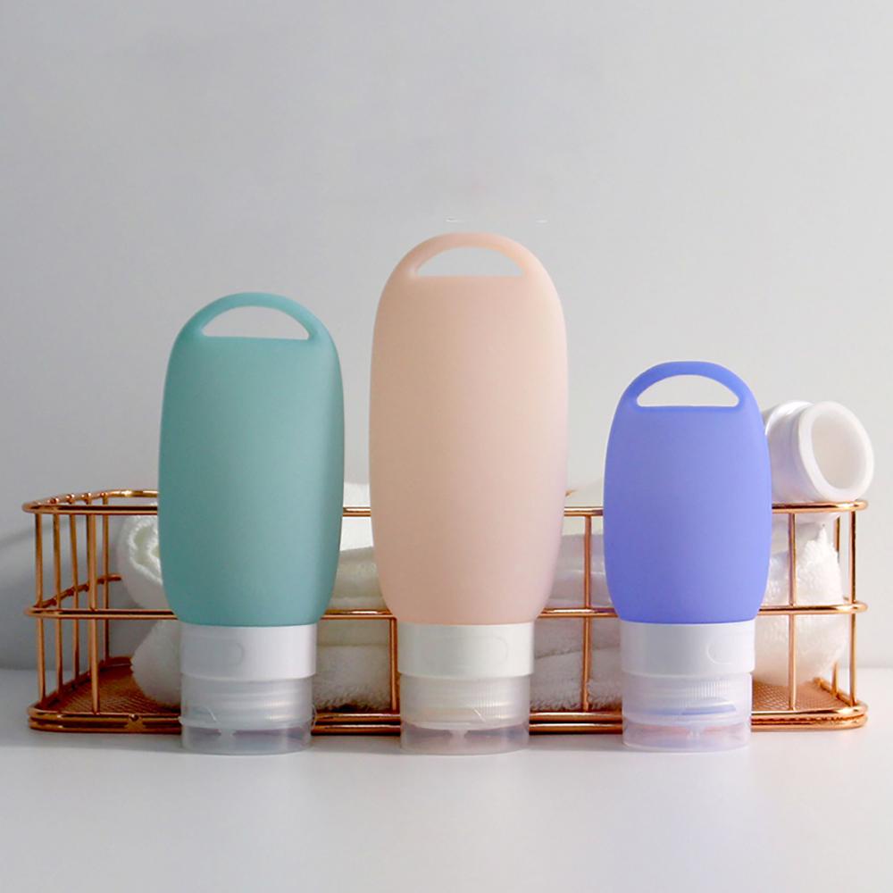 Chai Silicone Đựng Dầu Gội Chống Nước Chống Rò Rỉ Tiện Dụng