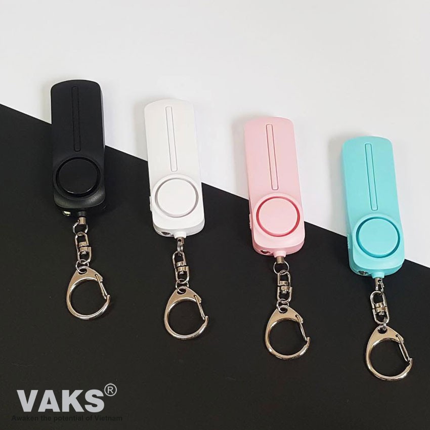 MÓC KHOÁ PHÒNG THÂN SA-9400: thiết bị báo động cá nhân, có tích hợp đèn pin tiện lợi