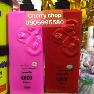 Sữa Tắm Coco Perfume Charming Shower Cream 800ML