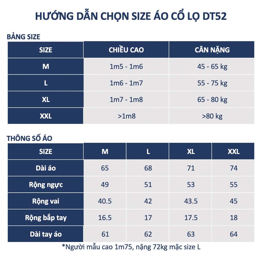 Áo Len Cổ Lọ Nam CAMLI, dài tay, chất liệu len mềm mịn, phong cách Hàn Quốc