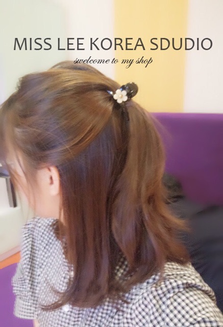 Kẹp tóc phong cách hàn quốc nhí - Khăn turban