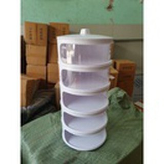 Lồng bàn đậy thức ăn giữ nhiệt chống bụi 5 tầng ( tuyển sỉ )