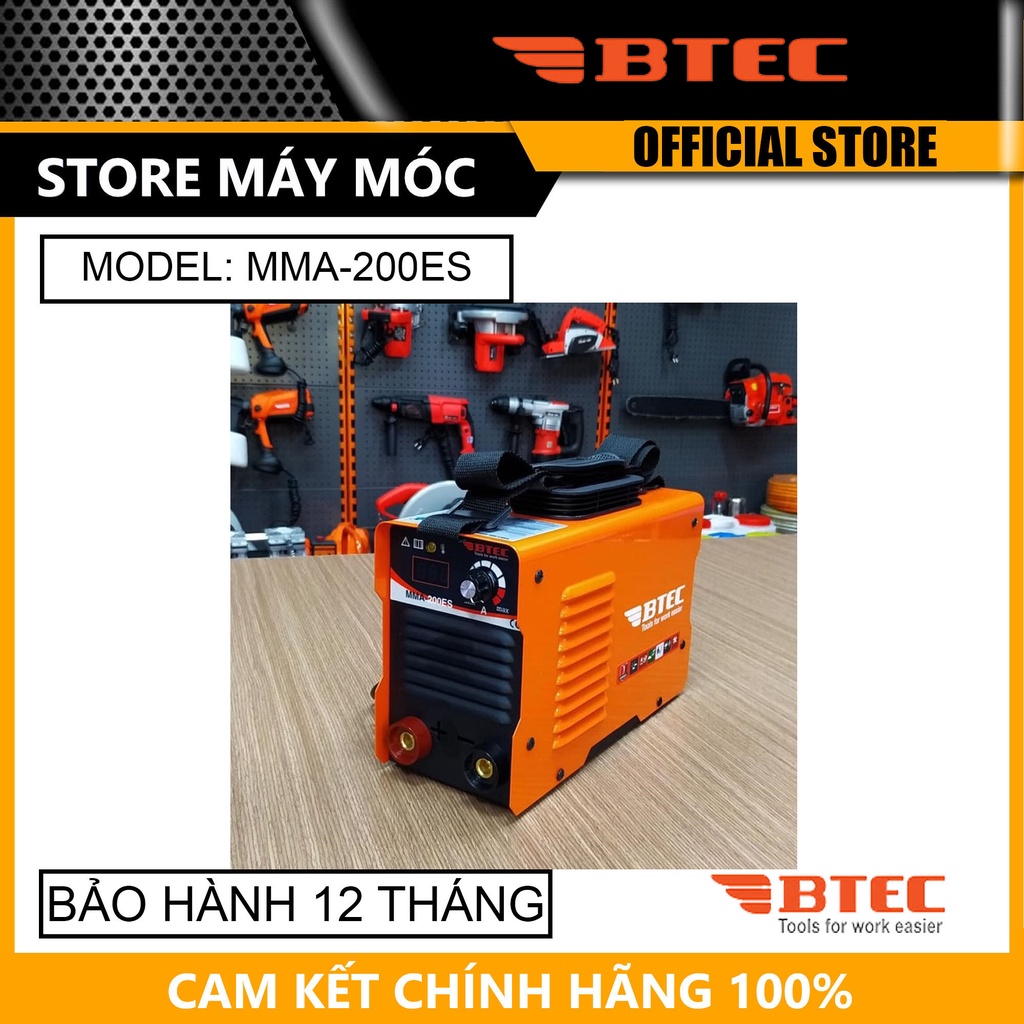 MÁY HÀN BTEC MMA 200 ES - HÀNG CHÍNH HÃNG