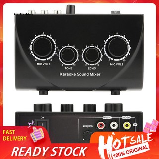 Car _ Pro Máy Hệ thống trộn âm thanh kỹ thuật số Mini cầm tay Karaoke Echo