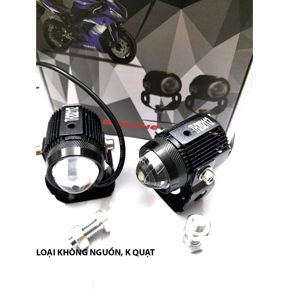 Đèn trợ sáng MINI Cost Vàng Pha Trắng 30W Không nguồn Hàng Loại 1