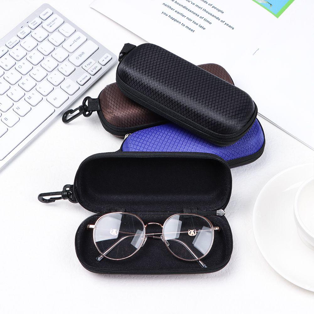 ME Hộp Đựng Mắt Kính Có Khóa Kéo Thời Trang Giá Đỡ