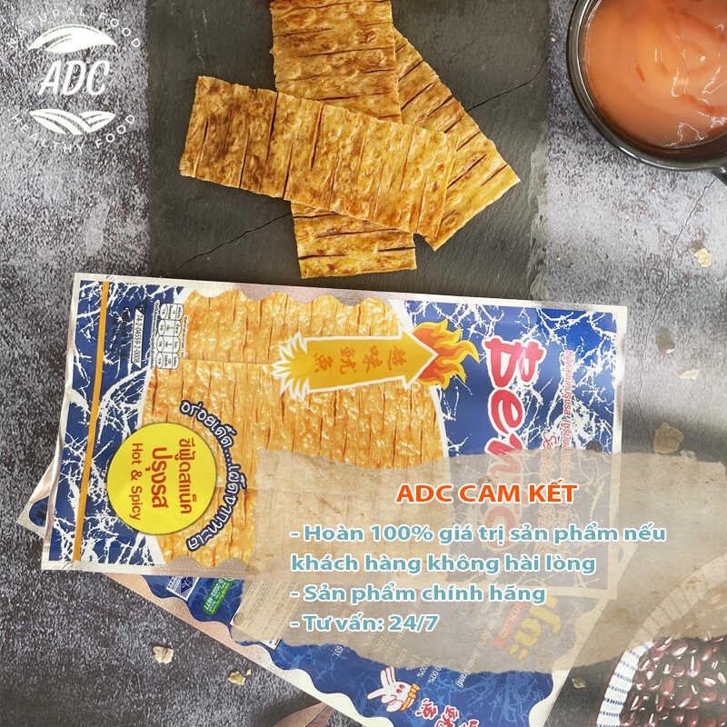 Bento Thái Lan Chính Hãng Gói 5g - Mực Bento Cay Cay Hải Sản Siêu Ngon - Ăn vặt NaNa