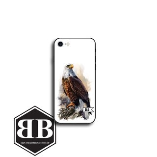 Ốp lưng kính cường lực iphone 5 5s / 6 6s / 6 plus 6s plus / 7 8 / 7 plus 8 plus chim đại bàng