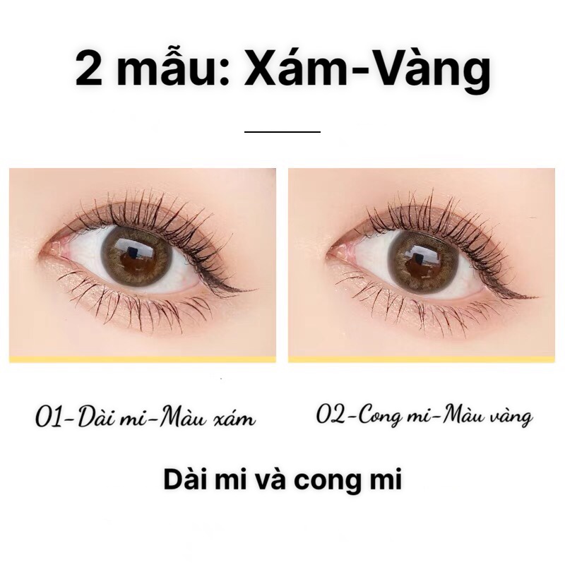 Mascara Gogo Tales Làm Dài Mi Và Cong Mi 2.9g GT261 Và GT262 Nội Địa Trung