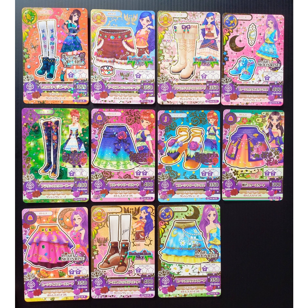 Thẻ Bài Aikatsu Phong Cách Nhật Bản Quyến Rũ