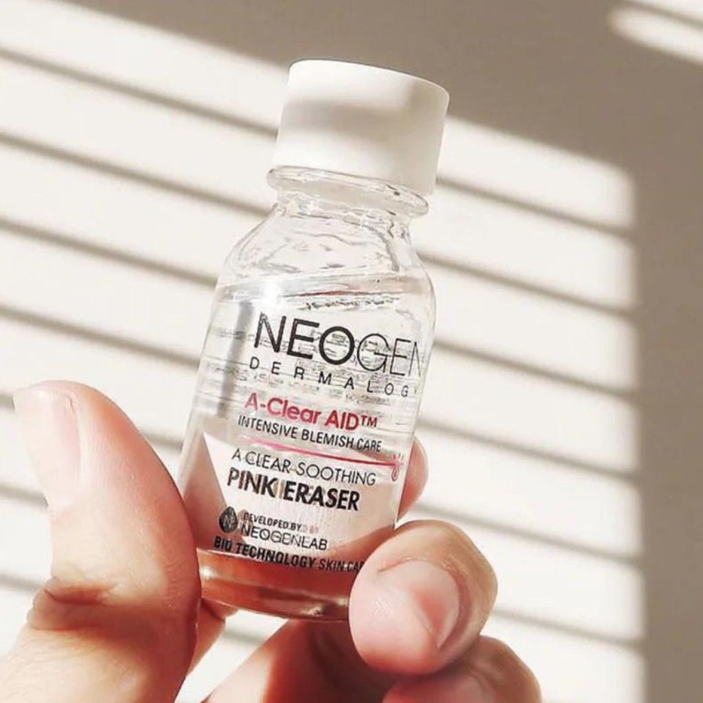 Chấm Mụn 2 Lớp Xẹp Mụn Sau 4H Neogen Dermalogy A-Clear Aid Soothing Pink Eraser 15ml | BigBuy360 - bigbuy360.vn
