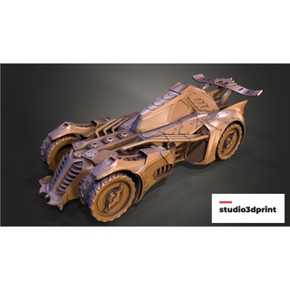 File in 3D Batmobile