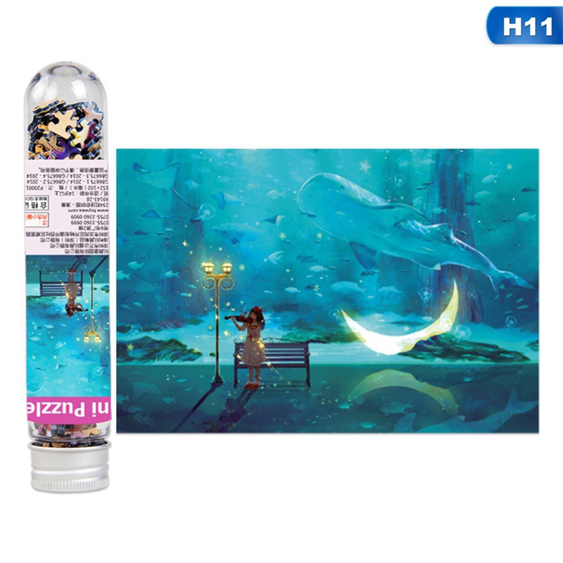 Bộ 234 Mảnh Ghép Tranh mini Hình Tranh Van Gogh Cho Bé Và Người Lớn