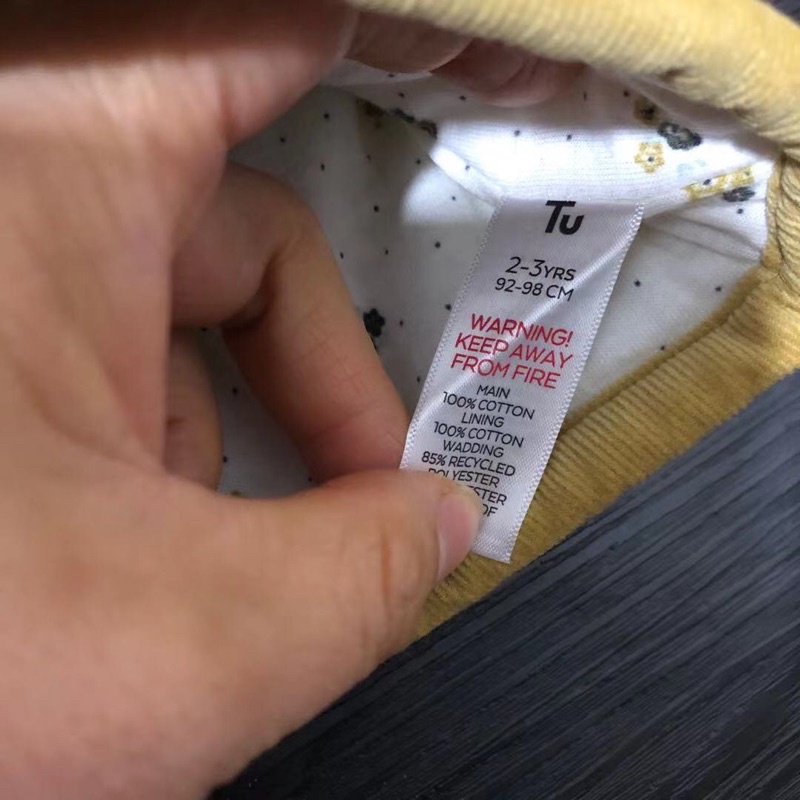 Áo khoác trẻ em Tu kid 0-3 tuổi  Áo khoác cotton mềm xuất dư 1121