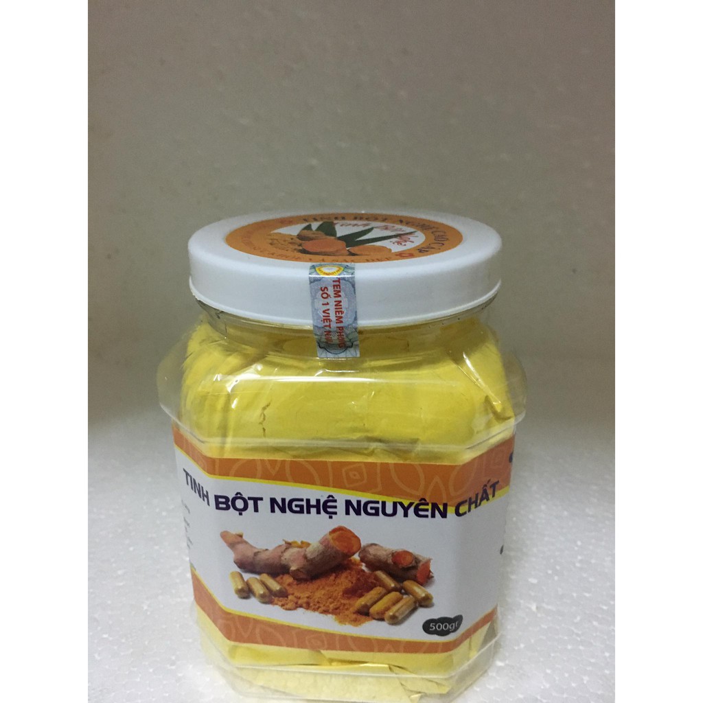 ( FREE SHIP ) Tinh bột nghệ máy hũ 500g có mã check