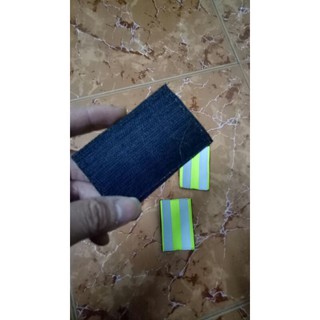 Patch vải sticker nhám dính phản quang