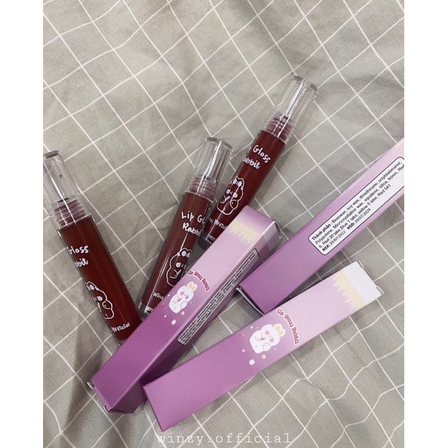 Son Bóng Winzy lip gloss Rabbit 🐰 MUA 1 TẶNG 1