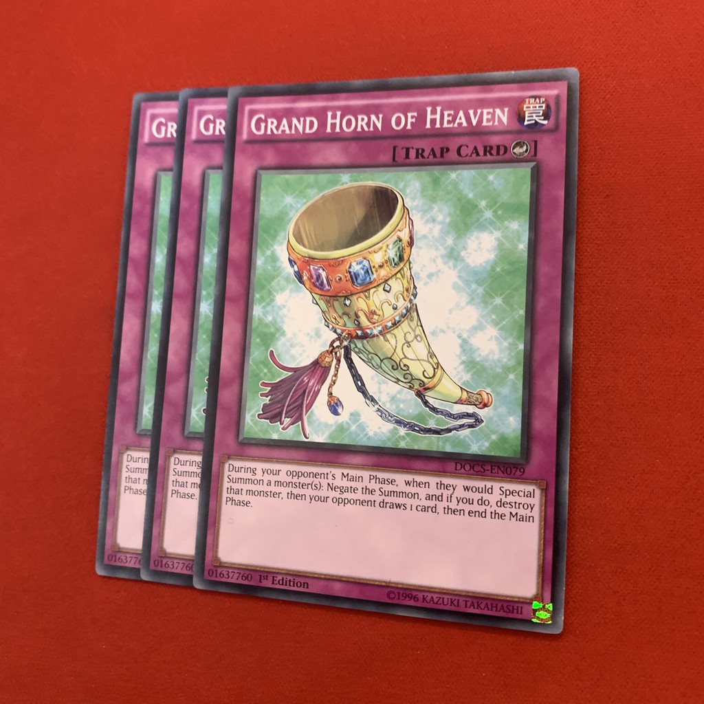 [EN][Thẻ Bài Yugioh Chính Hãng] Grand Horn Of Heaven