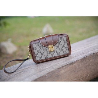 Túi Gucci Claps Closure Da Thật