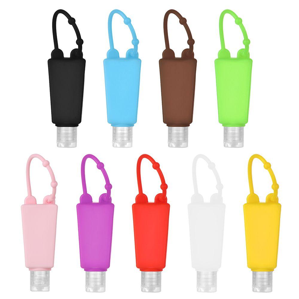 1 Chai Silicone 30ML Đựng Mỹ Phẩm Rửa Tay Bỏ Túi Tiện Dụng