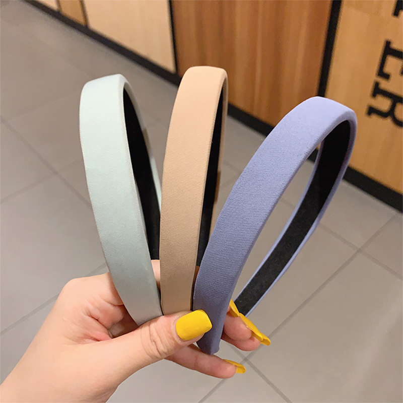 Băng đô băng đô vải màu Hàn Quốc Kẹp tóc Phụ kiện tóc